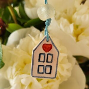 Huisje blauw